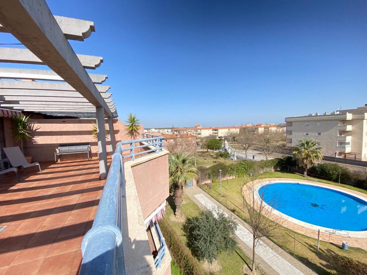 Appartement Atico Terraza 65M. Playa, Piscina, A/C, Wifi à Sanlúcar de Barrameda Extérieur photo